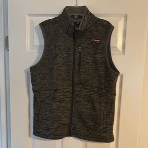 Simply Southern Gray Full-Zip Vest
